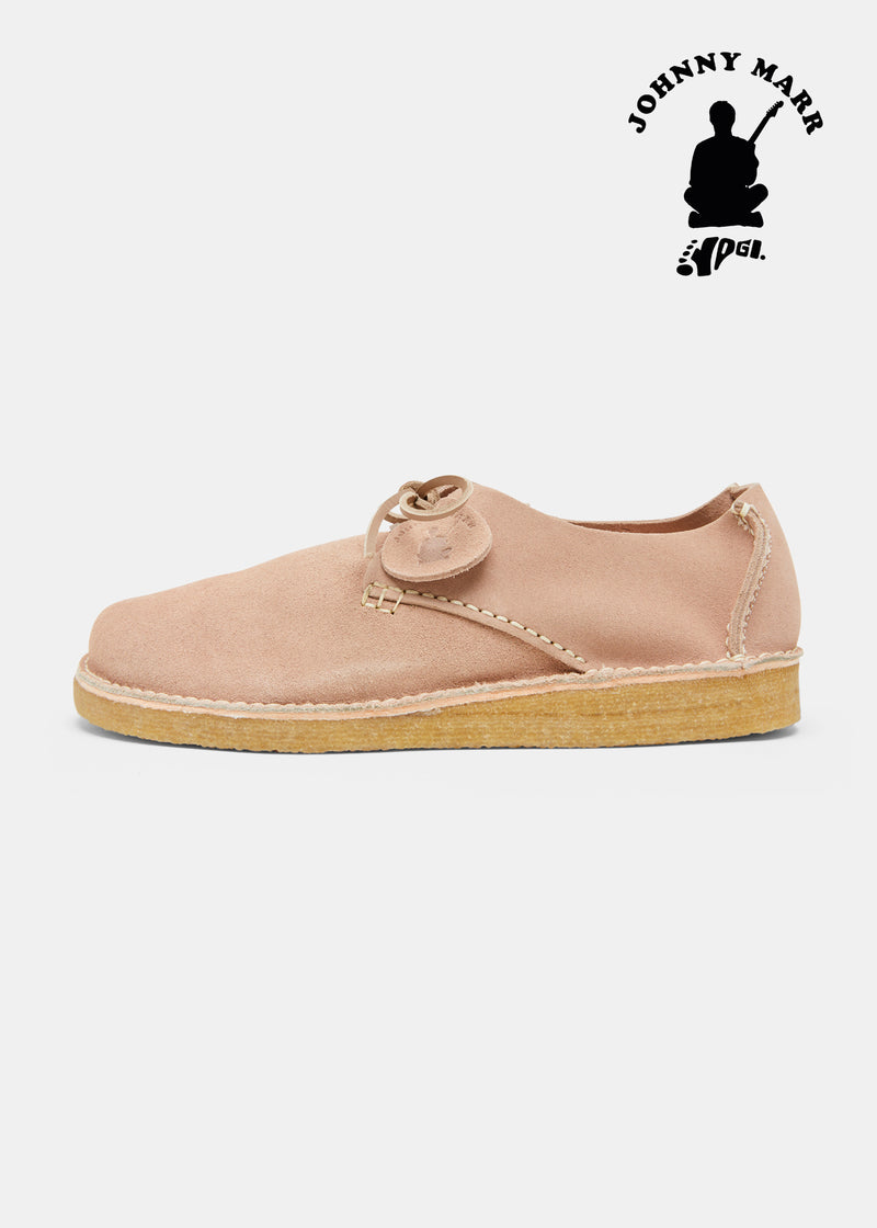 Load image into Gallery viewer, Yogi Johnny Marr Rishi Suede Shoe - Nude Pink - Sole
