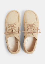 Load image into Gallery viewer, Yogi Olson Suede Boat Shoe - Sand - Above
