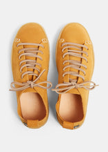 Load image into Gallery viewer, Yogi Rufus Womens Nubuck New Reg Fit - Turmeric - Above
