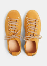 Load image into Gallery viewer, Yogi Rufus Womens Nubuck New Reg Fit - Turmeric - Above
