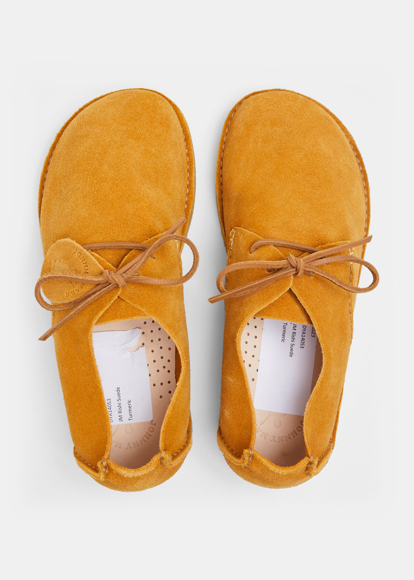 Johnny Marr Rishi Womens Suede Shoe Turmeric Yogi Footwear
