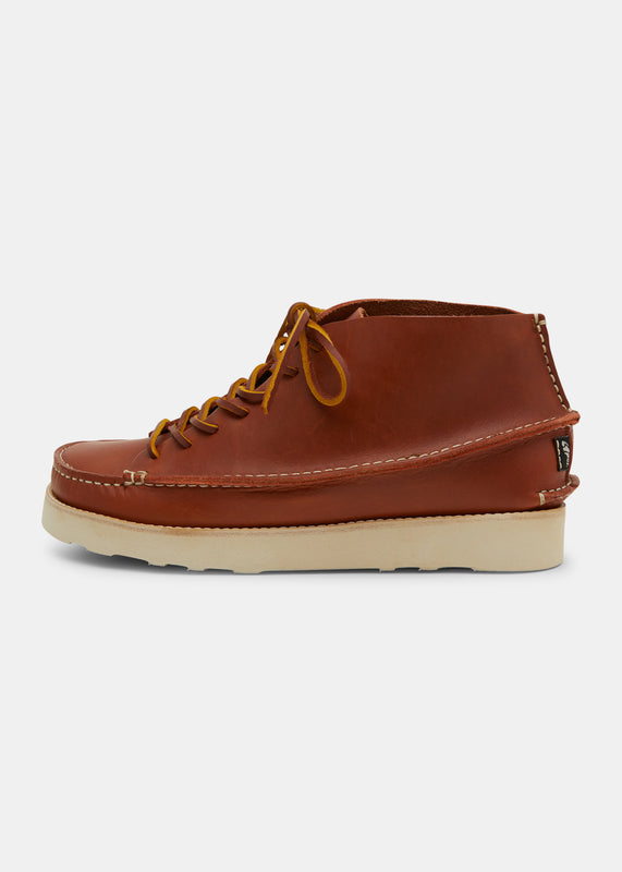 Yogi Fairfield Leather Boot On EVA - Burnt Orange - Side