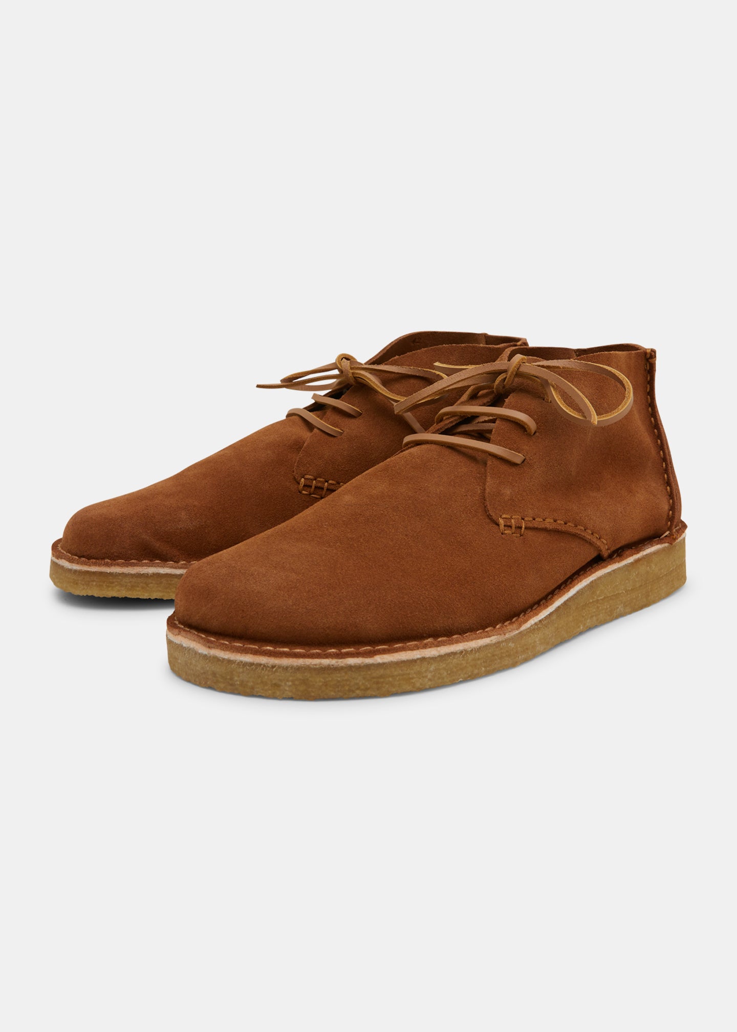 Glenn Suede Boot on Crepe Cola Brown Yogi Footwear