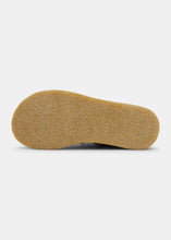 Load image into Gallery viewer, Yogi Caden Centre Seam Suede Shoe on Crepe - Moss Green - Sole
